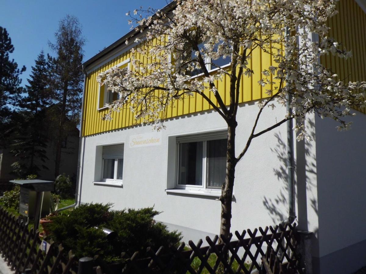 Ferienwohnung Im Haus Sonnenschein Beim Senftenberger See Hosena Exterior foto